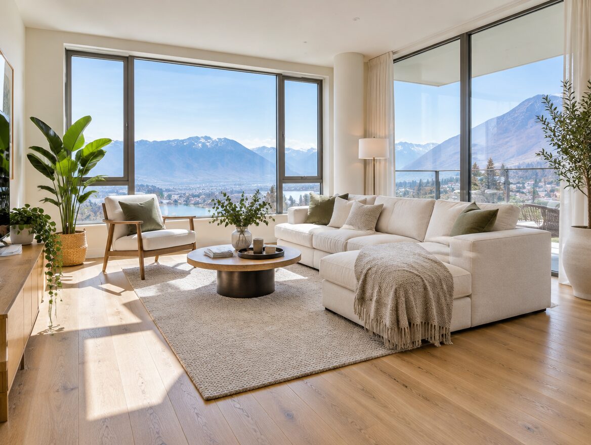 Attico vista lago
