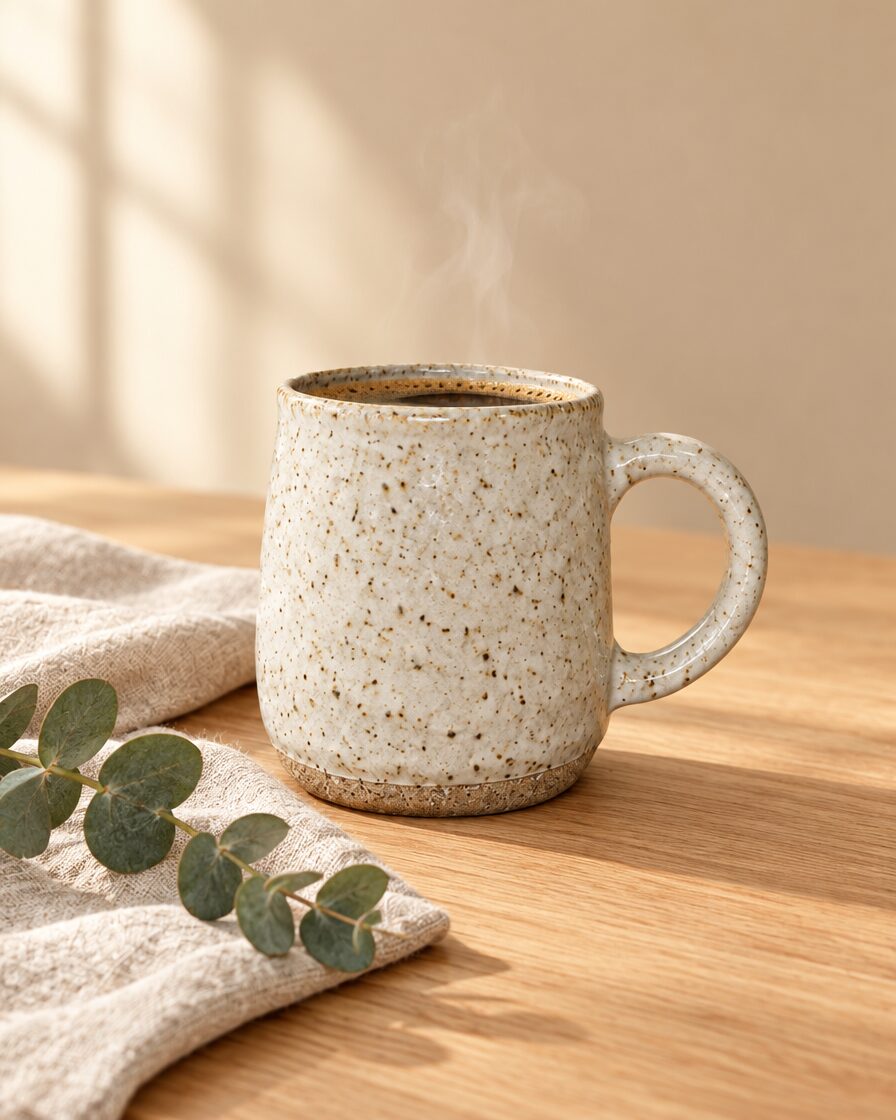 La stessa tazza in una foto da catalogo